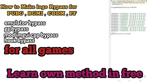 how to Make Login Bypass For Script, Zygisk, Inject [ AntiBan ] .